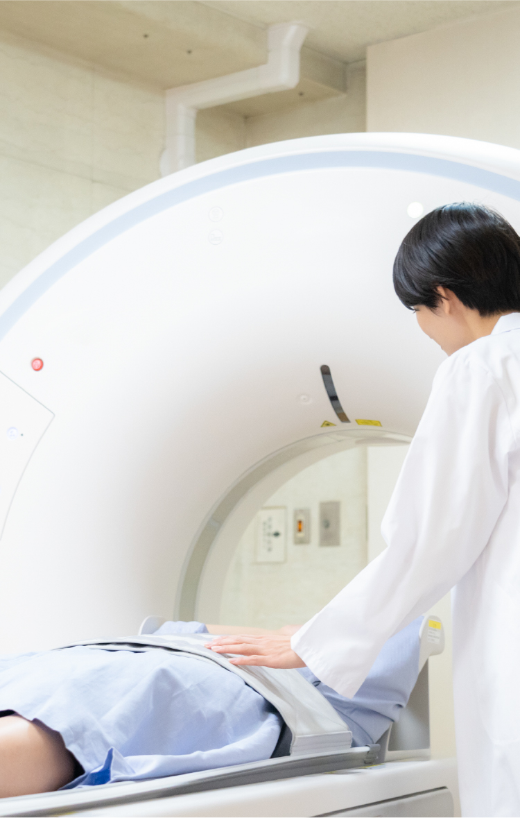 早期発見・正確な診断のためにCT検査にも対応